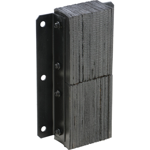 Butoir de quai lamell&eacute;, Vertical, Caoutchouc, 13-1/4" la x 4-1/2" p x 20" h Canadian Safety Group Inc.