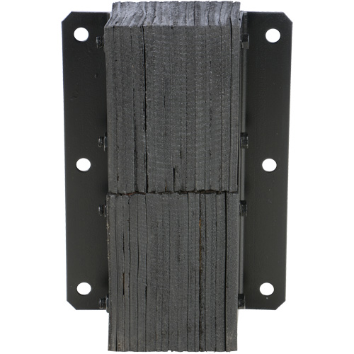 Butoir de quai lamell&eacute;, Vertical, Caoutchouc, 13-1/4" la x 4-1/2" p x 20" h Canadian Safety Group Inc.