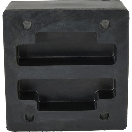 Butoir de quai moul&eacute;, Caoutchouc renforc&eacute;, 12" la x 4" p x 13" h Canadian Safety Group Inc.