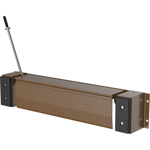 Mechanical Edge-O-Dock Leveler, 93" W, 66" Deck Width, 29" Span Canadian Safety Group Inc.