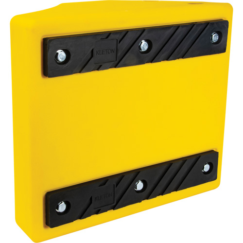 Heavy-Duty Wheel Chocks, Urethane, Yellow, 15-1/2" W x 17-7/10" D x 10" H Canadian Safety Group Inc.