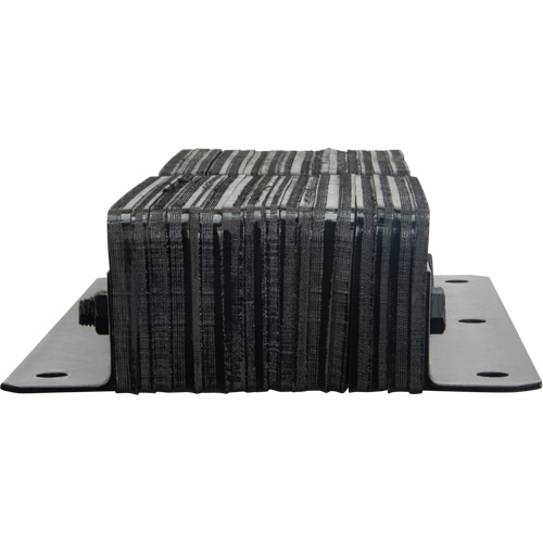 Butoirs de quai lamell&eacute;s, Vertical, Caoutchouc, 11" la x 4" p x 24" h Canadian Safety Group Inc.