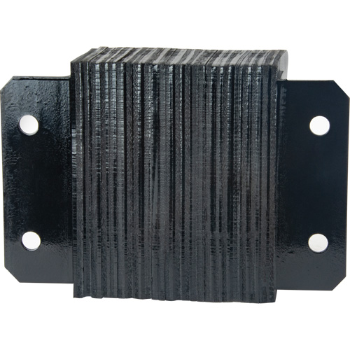 Butoirs de quai lamell&eacute;s, Horizontal, Caoutchouc, 12" la x 6" p x 10" h Canadian Safety Group Inc.