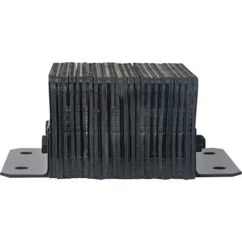 Butoirs de quai lamell&eacute;s, Horizontal, Caoutchouc, 12" la x 6" p x 10" h Canadian Safety Group Inc.