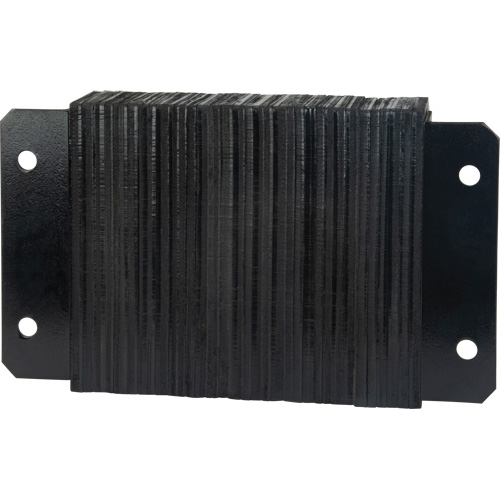 Butoirs de quai lamell&eacute;s, Horizontal, Caoutchouc, 18" la x 4" p x 12" h Canadian Safety Group Inc.