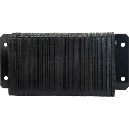 Butoirs de quai lamell&eacute;s, Horizontal, Caoutchouc, 24" la x 4" p x 12" h Canadian Safety Group Inc.