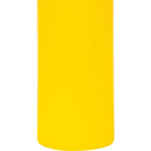 Capuchon en poly&eacute;thyl&egrave;ne pour borne de protection, 4-1/2" dia. x 64" l, Rouge/Jaune Canadian Safety Group Inc.