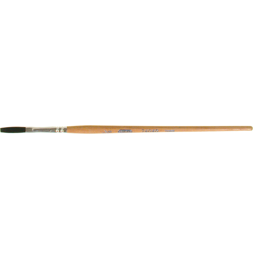 Pinceau une passe, Largeur de la brosse de 1/8", Soie de bœuf, Manche &agrave; Bois Canadian Safety Group Inc.
