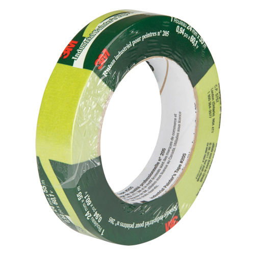 Painter's Masking Tape 205, 24 mm (1") x 55 m (180'), Green Canadian Safety Group Inc.