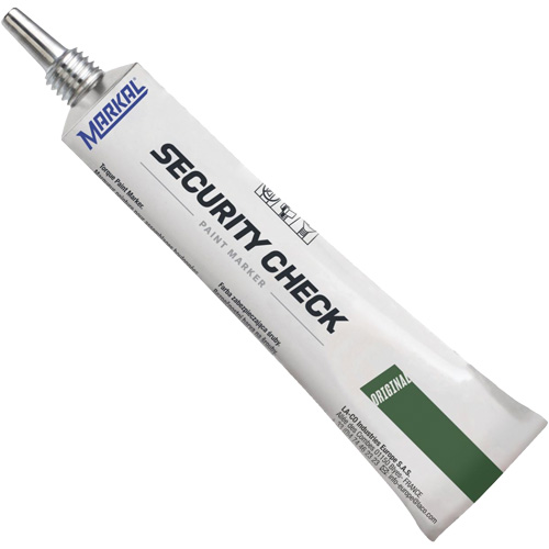 Security Check Paint Marker, 1.7 oz., Tube, Green Canadian Safety Group Inc.
