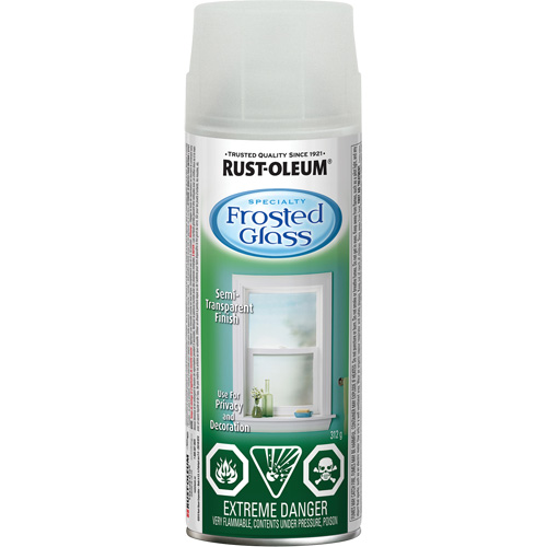 Peinture &agrave; pulv&eacute;riser Sp&eacute;cialit&eacute;, Canette a&eacute;rosol, Verre givr&eacute; Canadian Safety Group Inc.
