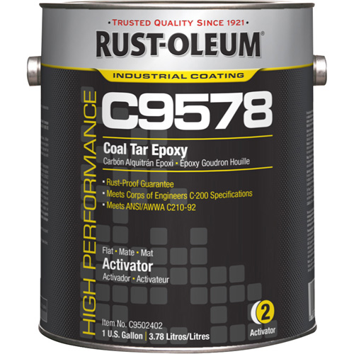 Activateur pour rev&ecirc;tement &eacute;poxydique &agrave; base de goudron de houille et &agrave; haute teneur en solides du syst&egrave;me C9578, Gallon Canadian Safety Group Inc.