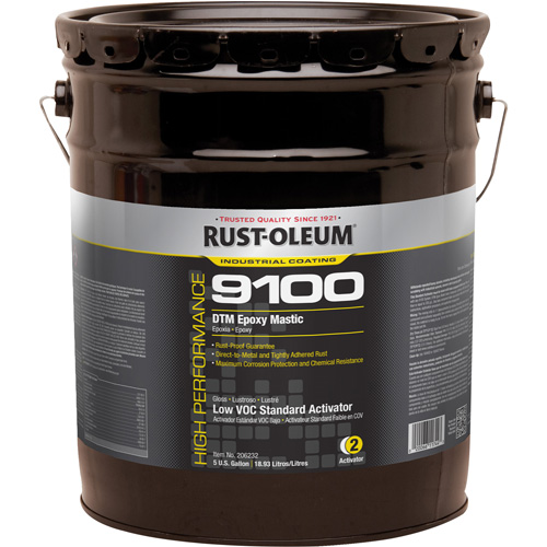 9100 System DTM Epoxy Mastic Standard 250 VOC Activator, 5 gal., Pail Canadian Safety Group Inc.
