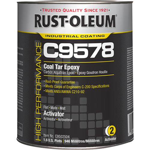 Activateur pour rev&ecirc;tement &eacute;poxydique &agrave; base de goudron de houille et &agrave; haute teneur en solides du syst&egrave;me C9578, 0,2 gal., Seau Canadian Safety Group Inc.