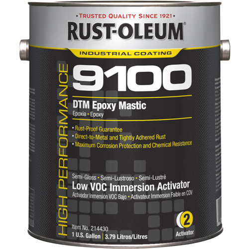 9100 System DTM Epoxy Mastic Immersion 250 VOC Activator, Gallon Canadian Safety Group Inc.