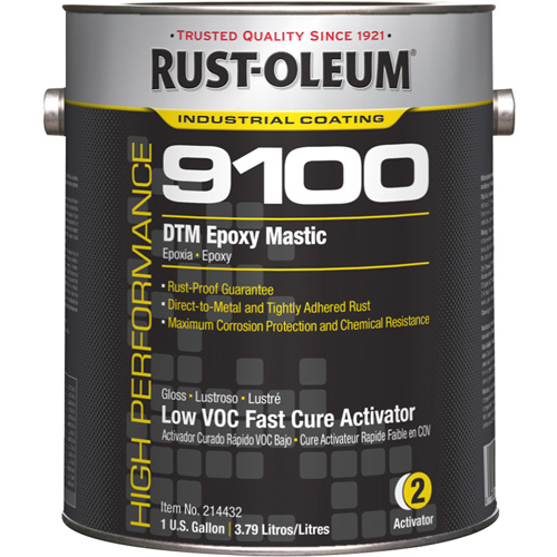 9100 System DTM Epoxy Mastic Fast Cure 250 VOC Activator, Gallon Canadian Safety Group Inc.