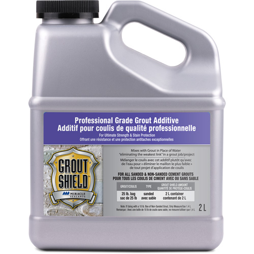 Scellant de protection pour coulis Miracle Sealants, Cruche Canadian Safety Group Inc.