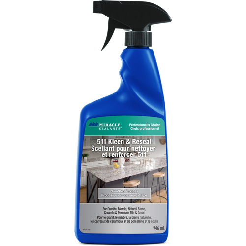 Scellant Kleen & ReSeal 511 Miracle Sealants, Bouteille &agrave; g&acirc;chette Canadian Safety Group Inc.