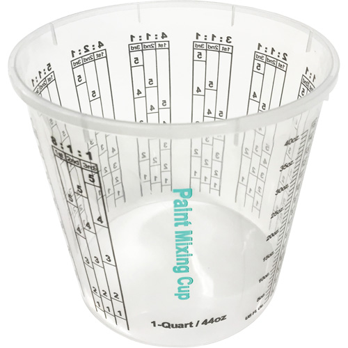 Plastic Paint Mixing Cup, 1.25 Litres Canadian Safety Group Inc.