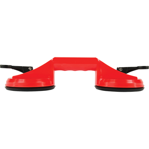 Manually Operated Hand Vacuum Cups - Double Handcup, 66 lbs. Capacity, 4-5/8", Lever, 13" Handle Length Canadian Safety Group Inc.