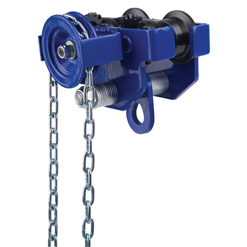 Chariot &agrave; engrenages, 1000 lb (0,5 tonne) Capacit&eacute;, 2-13/32" - 5" Canadian Safety Group Inc.