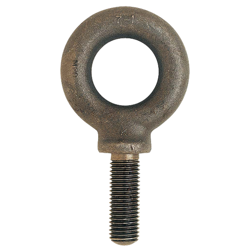 Eye Bolt, 54 mm Dia., 38 mm L, Uncoated Natural Finish, 2266 lbs. (1.133 tons) Capacity Canadian Safety Group Inc.