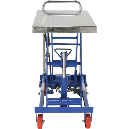 Pneumatic Hydraulic Scissor Lift Table, Steel, 32-1/2" L x 19-3/4" W, 1000 lbs. Cap. Canadian Safety Group Inc.