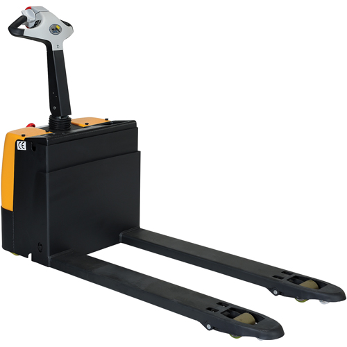 Fully Powered Electric Pallet Truck, 3300 lbs. Cap., 48" L x 28.25" W Canadian Safety Group Inc.