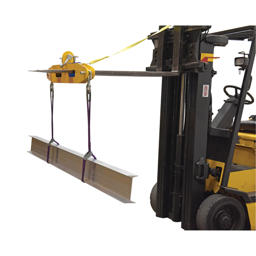 Forklift Lifting Beam, 7" x 2-1/2" Fork Pocket Canadian Safety Group Inc.