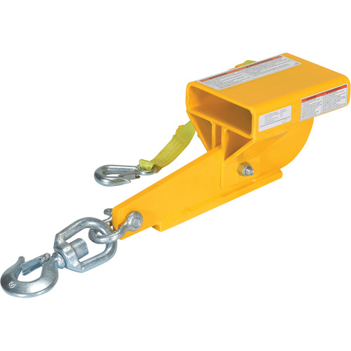 Auto-Tension Hoisting Hook, 5-1/2" x 1-1/2" Fork Pocket Canadian Safety Group Inc.