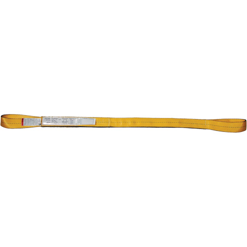 Lifting Sling, Double Ply, Double Eye, Type 3, 2" W x 20' L, 6200 lbs. Vertical Cap. Canadian Safety Group Inc.