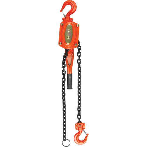 Lever Hoist, 10' Lift, 1500 lbs. (0.75 tons) Capacity, Alloy Steel Chain Canadian Safety Group Inc.