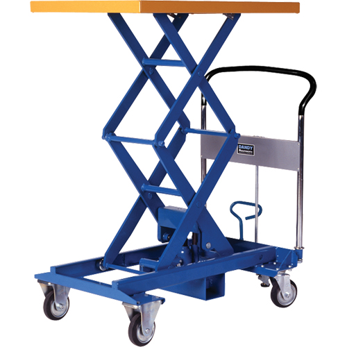 Dandy Lift Scissor Lift Table, 34-4/5" L x 23-3/5" W, Steel, 770 lbs. Capacity Canadian Safety Group Inc.
