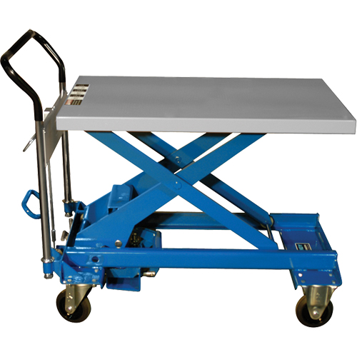 Table &eacute;l&eacute;vatrice &agrave; ciseaux Dandy Lift, 39-2/5" lo x 23-3/5" la, Acier, Capacit&eacute; 1760 lb Canadian Safety Group Inc.