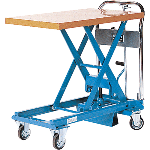 Dandy Lift Scissor Lift Table, 31-1/2" L x 19-7/10" W, Steel, 550 lbs. Capacity Canadian Safety Group Inc.