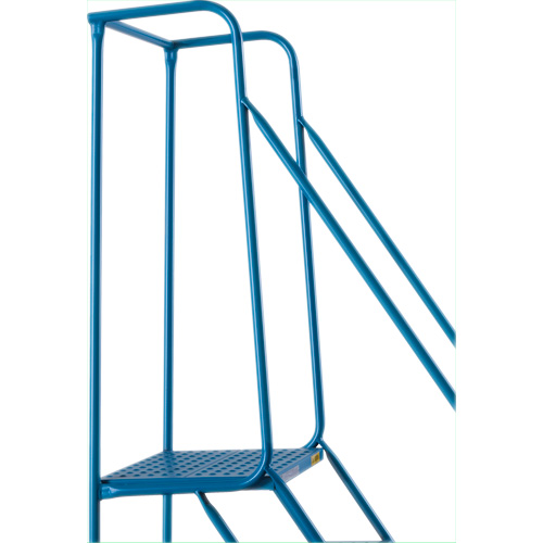 CSA-Certified Rolling Step Ladder with Locking Step, 14 Steps, 30" Step Width, 128" Platform Height, Steel Canadian Safety Group Inc.