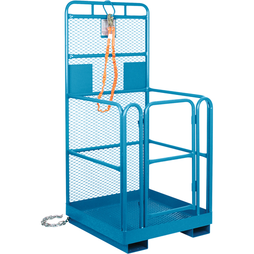 Nacelle &eacute;l&eacute;vatrice pour travail en hauteur, 36" x 36" x 72" h, Capacit&eacute; de 1000 lb, Acier Canadian Safety Group Inc.