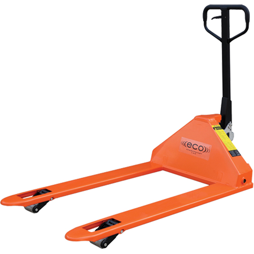 ECO "MINEY" 4-Way Pallet Truck, 48" L x 33" W, 3300 lbs. Cap. Canadian Safety Group Inc.