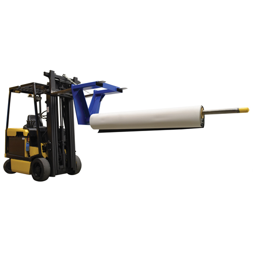 Forklift Carpet Boom, 144-1/2" Length, Fork Mount, 1800 lbs. Capacity Canadian Safety Group Inc.