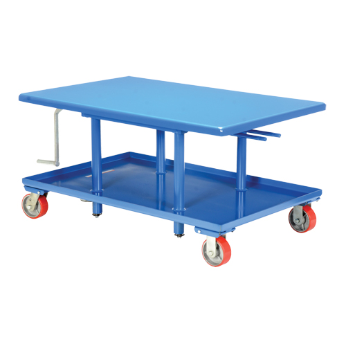 Post Lift Table, 42" L x 30" W, Steel, 2000 lbs. Capacity Canadian Safety Group Inc.