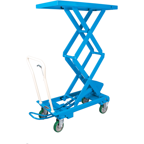 Scissor Lift Tables, 20-1/2" L x 39-3/4" W, Steel, 660 lbs. Capacity Canadian Safety Group Inc.