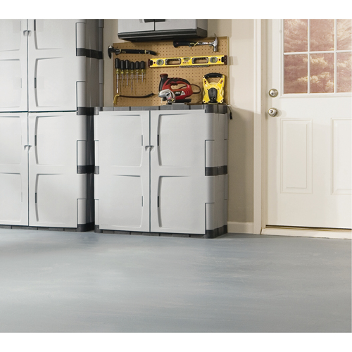 Armoire robuste, Plastique, 37" h x 36" la x 18" P, Mica et charbon Canadian Safety Group Inc.