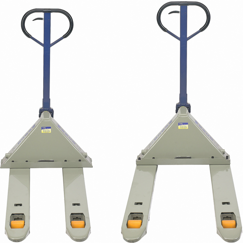 Adjustable Width Pallet Trucks, 48" L x 27" W, 5500 lbs. Capacity Canadian Safety Group Inc.