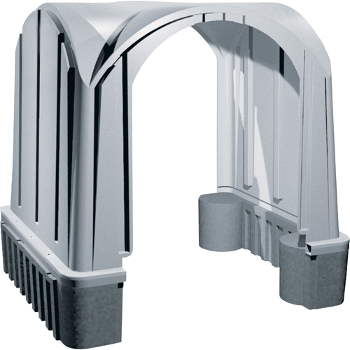 Outdoor Poly Shelters, 2 Walls, 7' L x 6' W x 7' H Canadian Safety Group Inc.