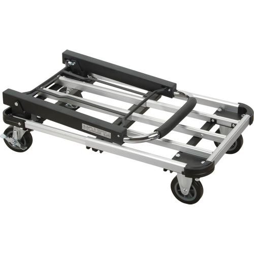 Foldable Platform Trucks, Aluminum, 300 lbs., 28" L x 16" W, 32" High Canadian Safety Group Inc.