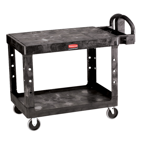Flat Shelf Heavy Duty Utility Cart - 4525-00, 2 Tiers, 25-7/8" x 33-3/10" x 43-9/10", 500 lbs. Capacity Canadian Safety Group Inc.