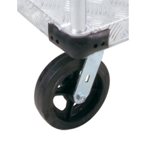 Chariots &agrave; plateforme en aluminium, 24" la x 36" lo, 2000 lb cap, Roues Caoutchouc moul&eacute; Canadian Safety Group Inc.