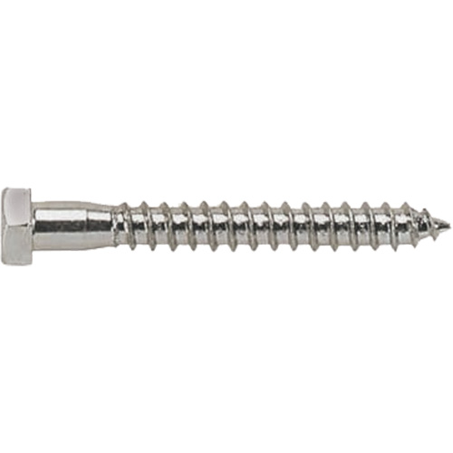 Lag Bolt, 5/16" x 4" L, Zinc Plated Canadian Safety Group Inc.