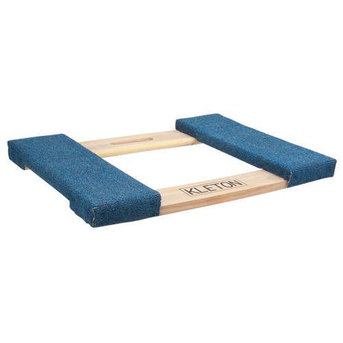 Cadre de socle roulant en bois dur &agrave; bouts avec tapis, Cadre en Bois, 18" la x 24" lo, Capacit&eacute; 900 lb Canadian Safety Group Inc.