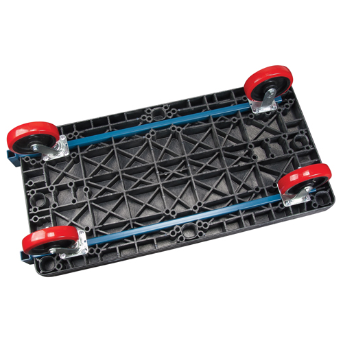Plastic Platform Truck, 60" L x 30" W, 2500 lbs. Cap., Polyurethane Wheels Canadian Safety Group Inc.